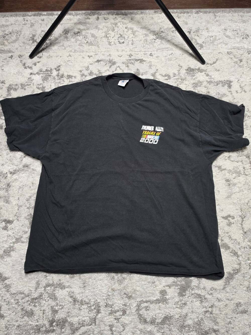 Delta NASCAR Thunder Alley Tracks Of 2000 Size 3XL T-Shirt Black